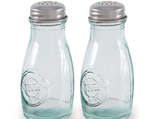 Αλατοπίπερο Authentic (Σετ 2τμχ) 100cc Natural Nef-Nef Γυαλί