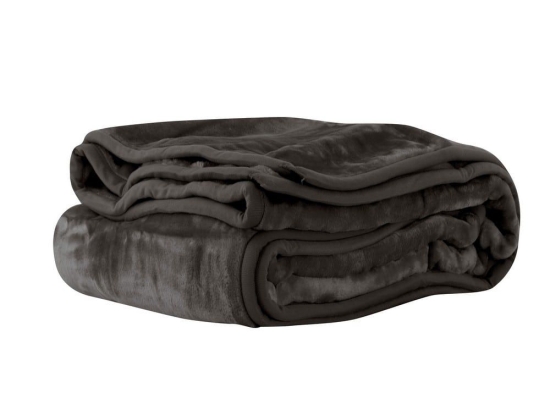 Κουβέρτα Loft 22 Dark Grey Nef-Nef Υπέρδιπλo 220x240cm Polyester