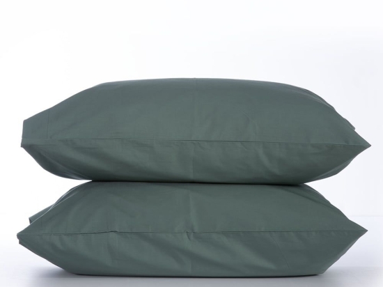 Μαξιλαροθήκες Basic (Σετ 2τμχ) Green Nef-Nef 52X72 100% Βαμβάκι
