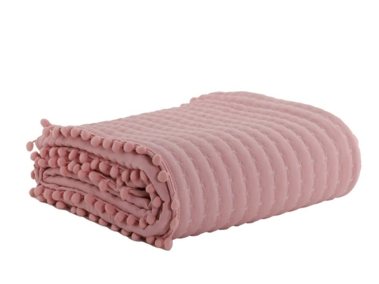 Κουβερλί Βρεφικό Miracle Pink Nef-Nef 110x150cm Microfiber-Polyester