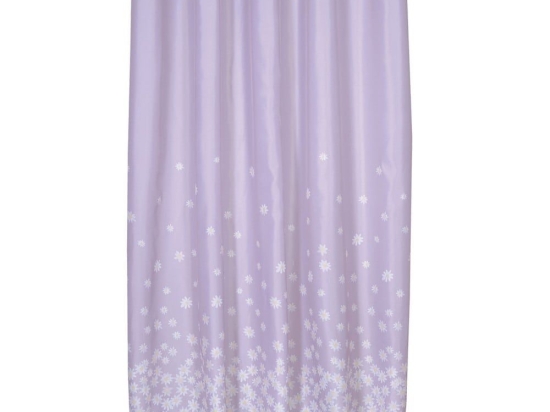 Κουρτίνα Μπάνιου Daisario Lilac Nef-Nef 180Πx200Υ 180x200cm Πολυέστερ