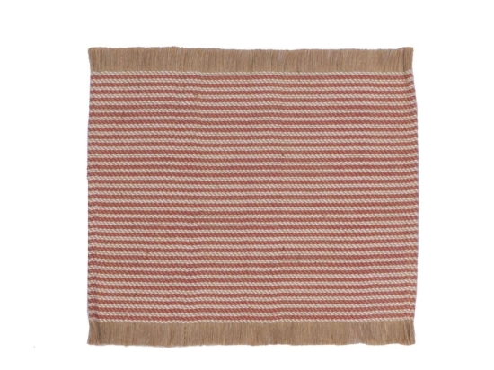 Σουπλά Lander Red Nef-Nef 33x48cm Βαμβάκι,Jute