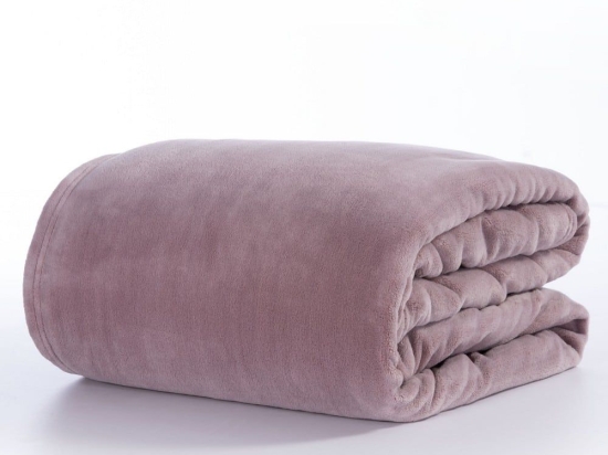 Κουβέρτα Fleece Cosy Mauve Nef-Nef Υπέρδιπλo 220x240cm Πολυέστερ