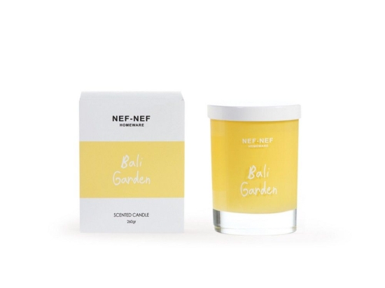 Αρωματικό Κερί Bali Garden 260gr Yellow Nef-Nef
