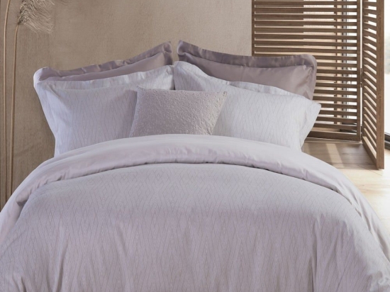 Μαξιλαροθήκη Cosmo Grey Nef-Nef 52X72 100% Βαμβάκι