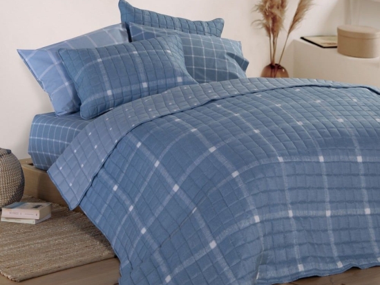 Μαξιλαροθήκες Henry (Σετ 2τμχ) Denim Nef-Nef 52X72 Microfiber-Polyester
