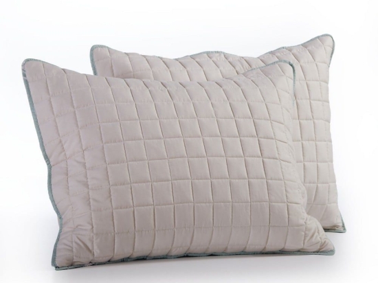 Μαξιλαροθήκες Assia (Σετ 2τμχ) Beige Nef-Nef 52X72 Microfiber-Polyester