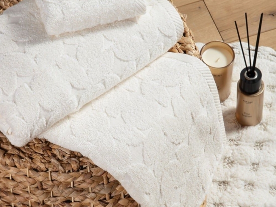 Πετσέτα Misario Natural Nef-Nef Σώματος 70x140cm 100% Βαμβάκι