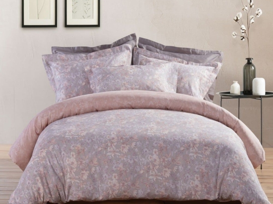 Σεντόνια Anda (Σετ 4τμχ) Grey Nef-Nef Υπέρδιπλο 240x270cm 100% Βαμβακοσατέν