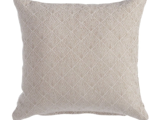 Μαξιλάρι Διακοσμητικό (Με Γέμιση) Remington Beige Nef-Nef 42X42 Ακρυλικό,Βαμβάκι, Polyester