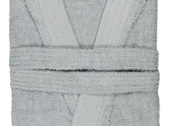 Amo la Casa Μπουρνούζι Bio Cotton - Γκρι