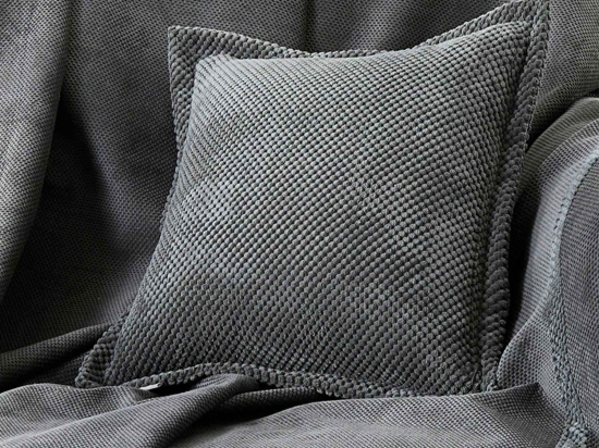 Μαξιλαροθήκη Διακοσμητική Rubicon Anthracite Guy Laroche 42Χ42 Microfiber