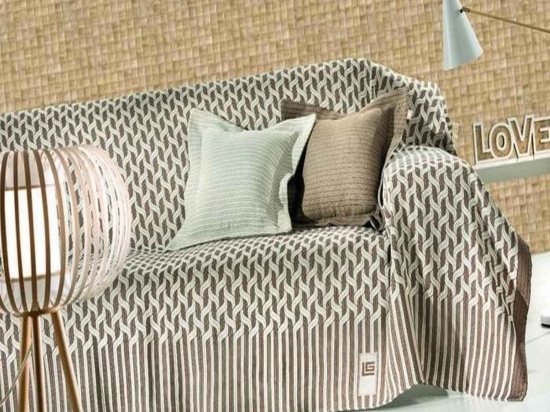 Ριχτάρι Kylim Mocca Guy Laroche Διθέσιο 180x250cm Βαμβάκι-Πολυέστερ