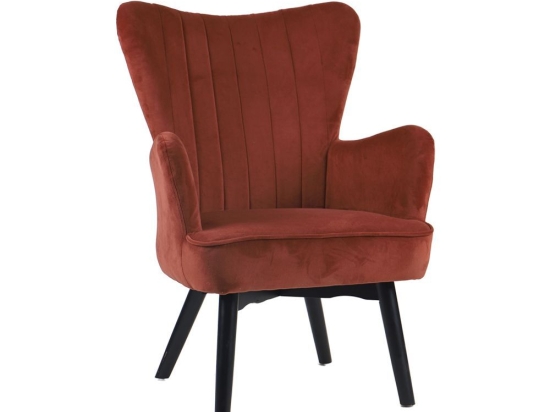 Πολυθρόνα Bella Rust Red 67x72xH96cm 01-2149