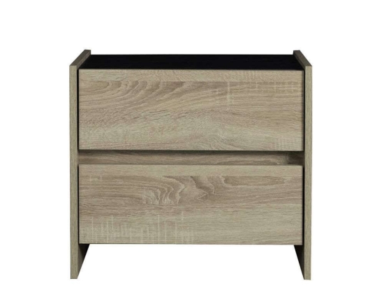 Κομοδίνο Gasper 09-1222 55x36xH49cm Sonoma Μελαμίνη