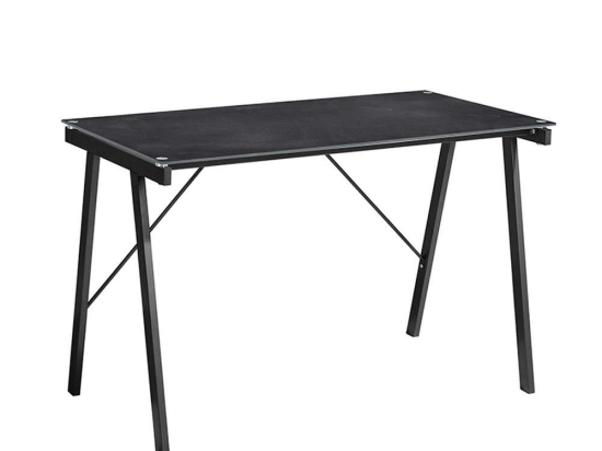 Γραφείο Blackboard 113x58xH73cm Black 28-0161