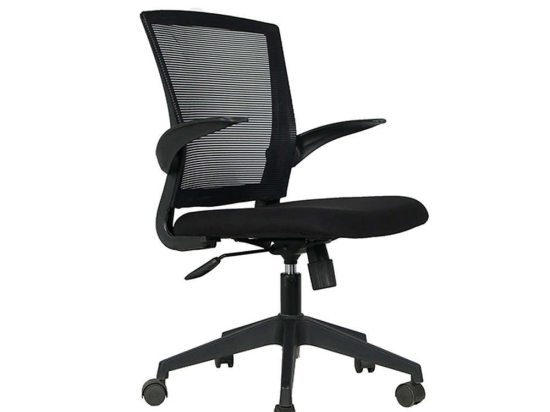 Πολυθρόνα Γραφείου Sharp 58x58,5xH93/103cm Black 25-0567
