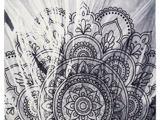 Χαλί Tattoo Tat 165 Grey Obsession 160X230cm
