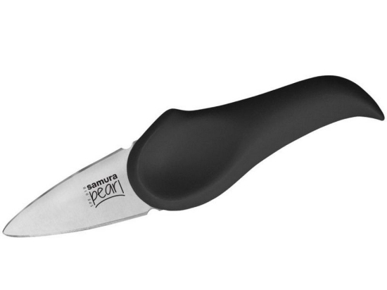 Μαχαίρι Για Όστρακα Pearl SPE-01B 7,5cm Black Samura Ανοξείδωτο Ατσάλι