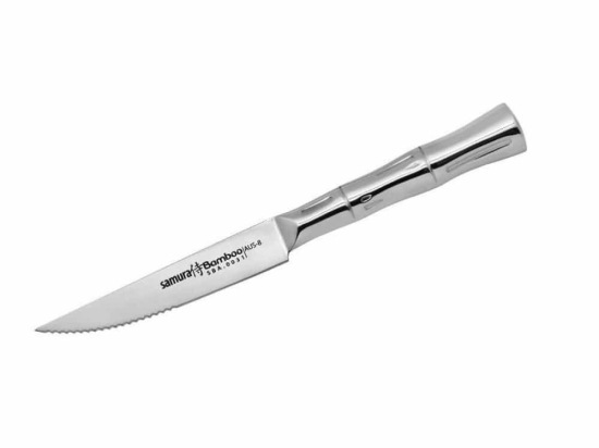 Μαχαίρι Κρέατος Bamboo SBA-0031 11cm Inox Samura Ανοξείδωτο Ατσάλι