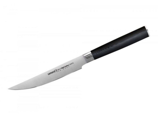Μαχαίρι Κρέατος MO-V SM-0031 13,7cm Black Samura Ανοξείδωτο Ατσάλι