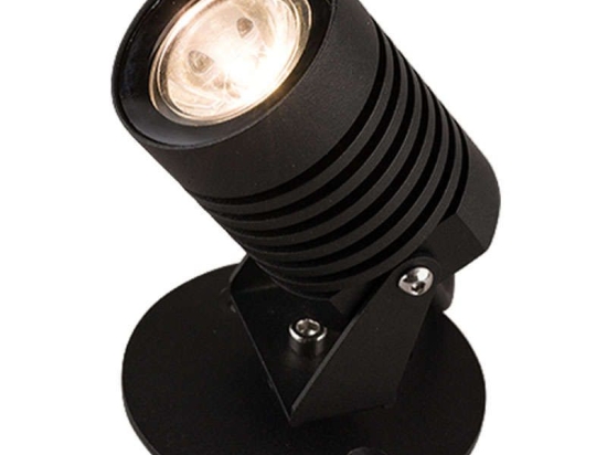 Φωτιστικό Δαπέδου Spike Led S 9101 Black Nowodvorski