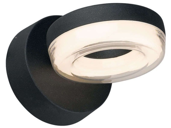 Φωτιστικό Τοίχου Donut Led I 9116 Black Nowodvorski