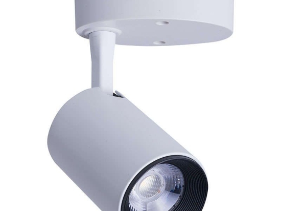 Φωτιστικό Οροφής - Σποτ Iris Led 7W 8993 White Nowodvorski Αλουμίνιο, Πλαστικό