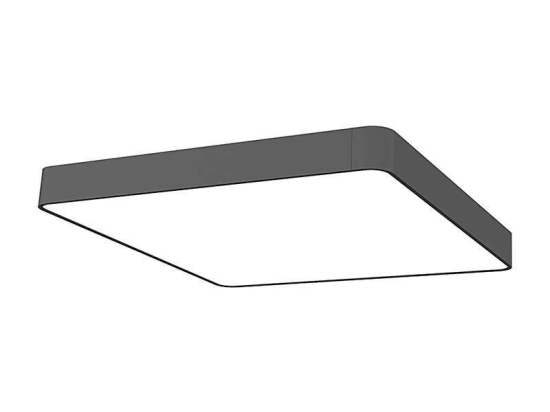 Φωτιστικό Οροφής - Πλαφονιέρα Soft Led 9528 Graphite Nowodvorski Αλουμίνιο, Πλαστικό