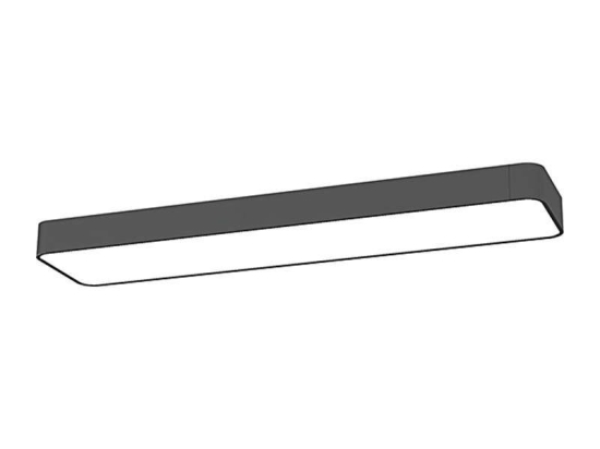 Φωτιστικό Οροφής - Πλαφονιέρα Soft Led 7526 Graphite Nowodvorski Αλουμίνιο, Πλαστικό