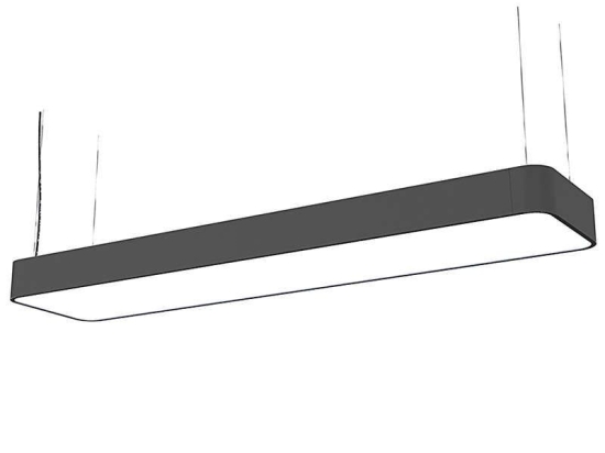 Φωτιστικό Οροφής - Ράγα Soft Led 9542 Graphite Nowodvorski Αλουμίνιο, Πλαστικό