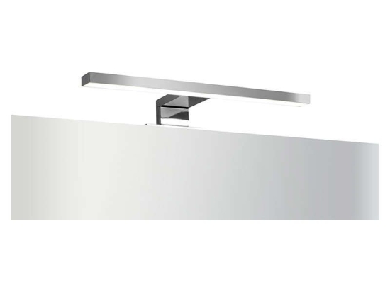 Φωτιστικό Τοίχου Mirror Led 9340 Chrome Nowodvorski Αλουμίνιο, Πλαστικό