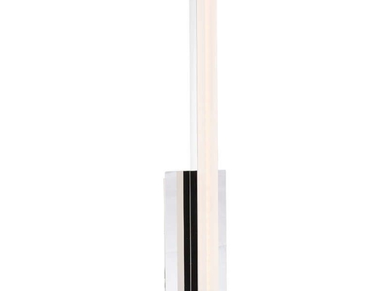 Φωτιστικό Τοίχου Sparta Led I 9156 Chrome Nowodvorski Αλουμίνιο, Πλαστικό
