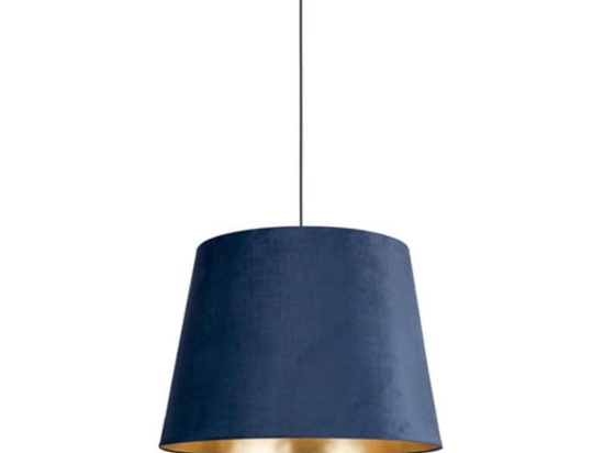 Φωτιστικό Οροφής Cone L 8440 Navy Blue-Gold Nowodvorski Βελούδο
