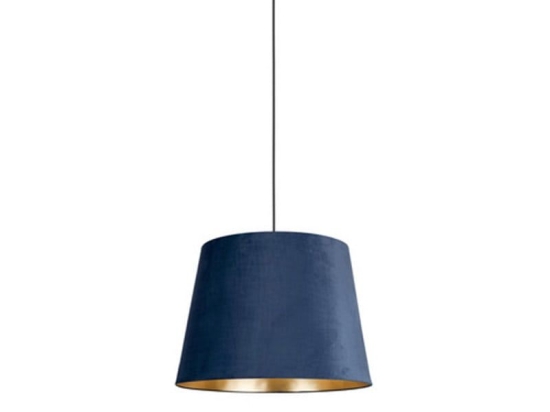 Φωτιστικό Οροφής Cone M 8443 Navy Blue-Gold Nowodvorski Βελούδο