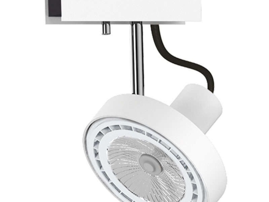 Φωτιστικό Οροφής - Σποτ Cross I 9603 White-Graphite Nowodvorski Μέταλλο