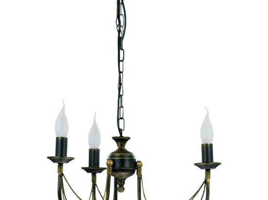 Φωτιστικό Οροφής Ares III 204 Black-Gold Nowodvorski Μέταλλο