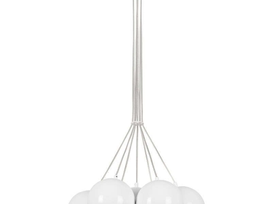 Φωτιστικό Οροφής Ball VII 6601 White Nowodvorski Μέταλλο