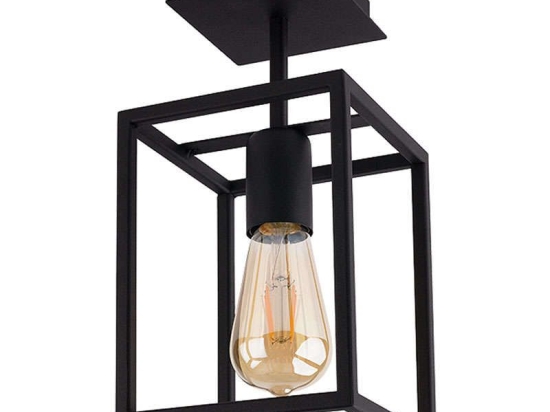 Φωτιστικό Οροφής Crate I 9045 Black Nowodvorski Μέταλλο