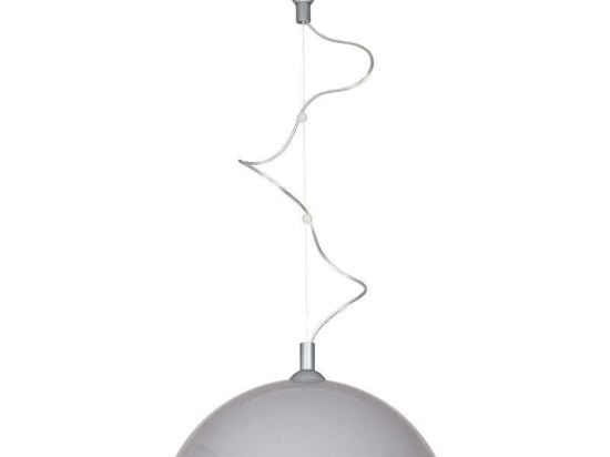 Φωτιστικό Οροφής Hemisphere L 5073 Grey-White Nowodvorski Μέταλλο