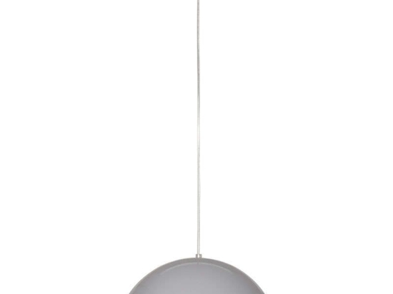 Φωτιστικό Οροφής Hemisphere S 5074 Grey-White Nowodvorski Μέταλλο