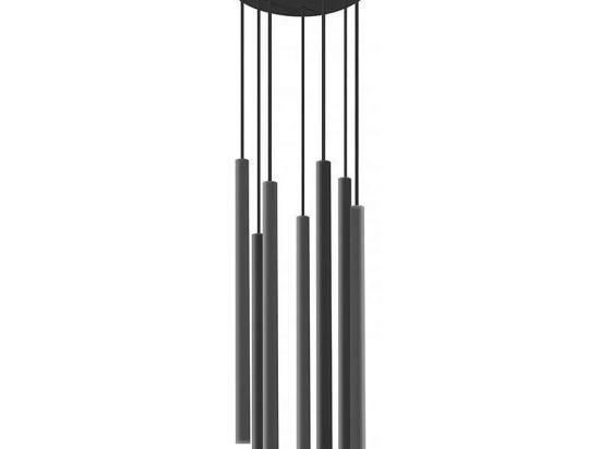 Φωτιστικό Οροφής Laser VII 8920 Black Nowodvorski Μέταλλο