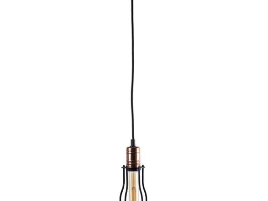 Φωτιστικό Οροφής Workshop A I 6337 Black-Copper Nowodvorski Μέταλλο