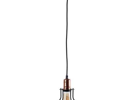 Φωτιστικό Οροφής Workshop B 6336 Black-Copper Nowodvorski Μέταλλο