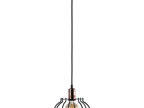 Φωτιστικό Οροφής Workshop C 6335 Black-Copper Nowodvorski Μέταλλο