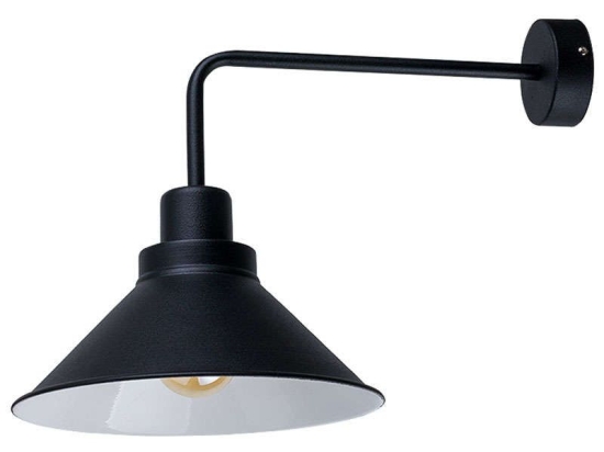 Φωτιστικό Τοίχου Craft I 9151 Black-White Nowodvorski Μέταλλο
