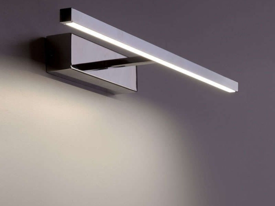Φωτιστικό Τοίχου Degas Led S 6764 Chrome Nowodvorski Μέταλλο