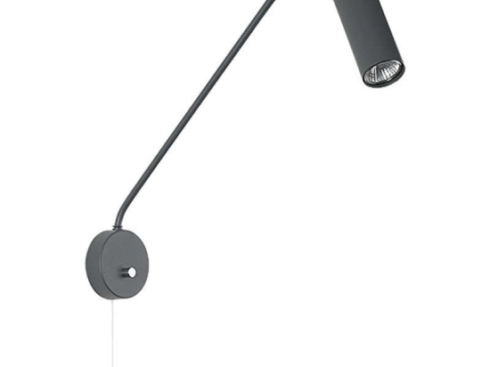 Φωτιστικό Τοίχου Eye Super I 6494 Graphite Nowodvorski Μέταλλο