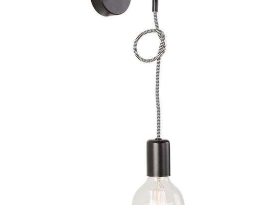 Φωτιστικό Τοίχου Simple 6973 Black Nowodvorski Μέταλλο