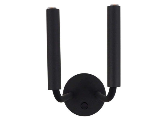 Φωτιστικό Τοίχου Stalactite II 8353 Black Nowodvorski Μέταλλο